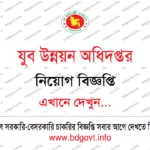 খাদ্য মন্ত্রণালয়ে ১৮ জনের নিয়োগ বিজ্ঞপ্তি ২০২৬ প্রকাশ! MOFOOD Job Circular