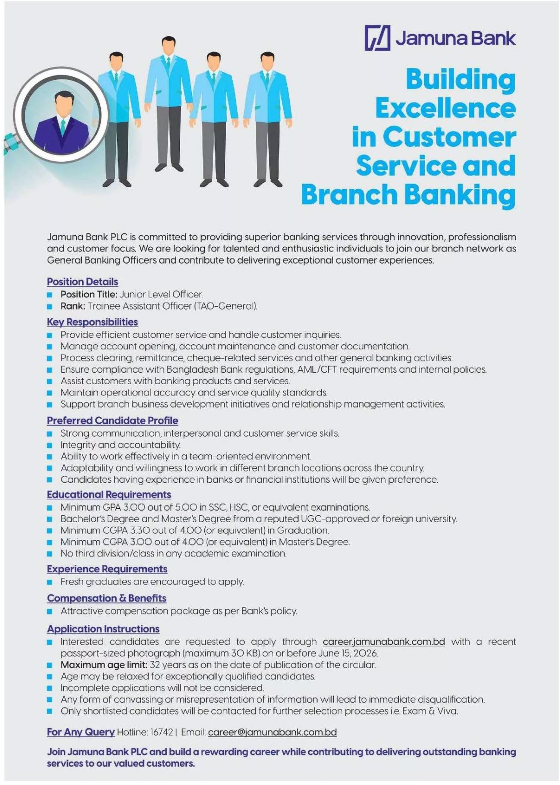 Jamuna Bank Job Circular 2026-1