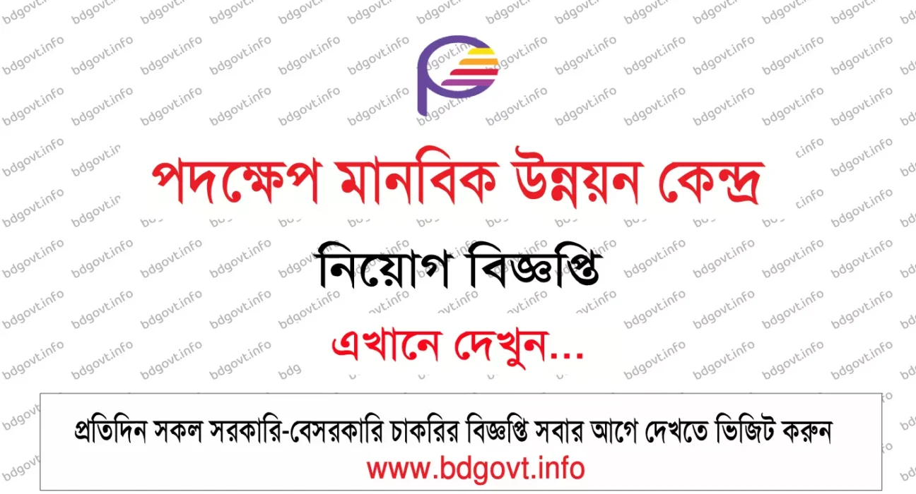 padakhep manabik unnayan kendra job circular