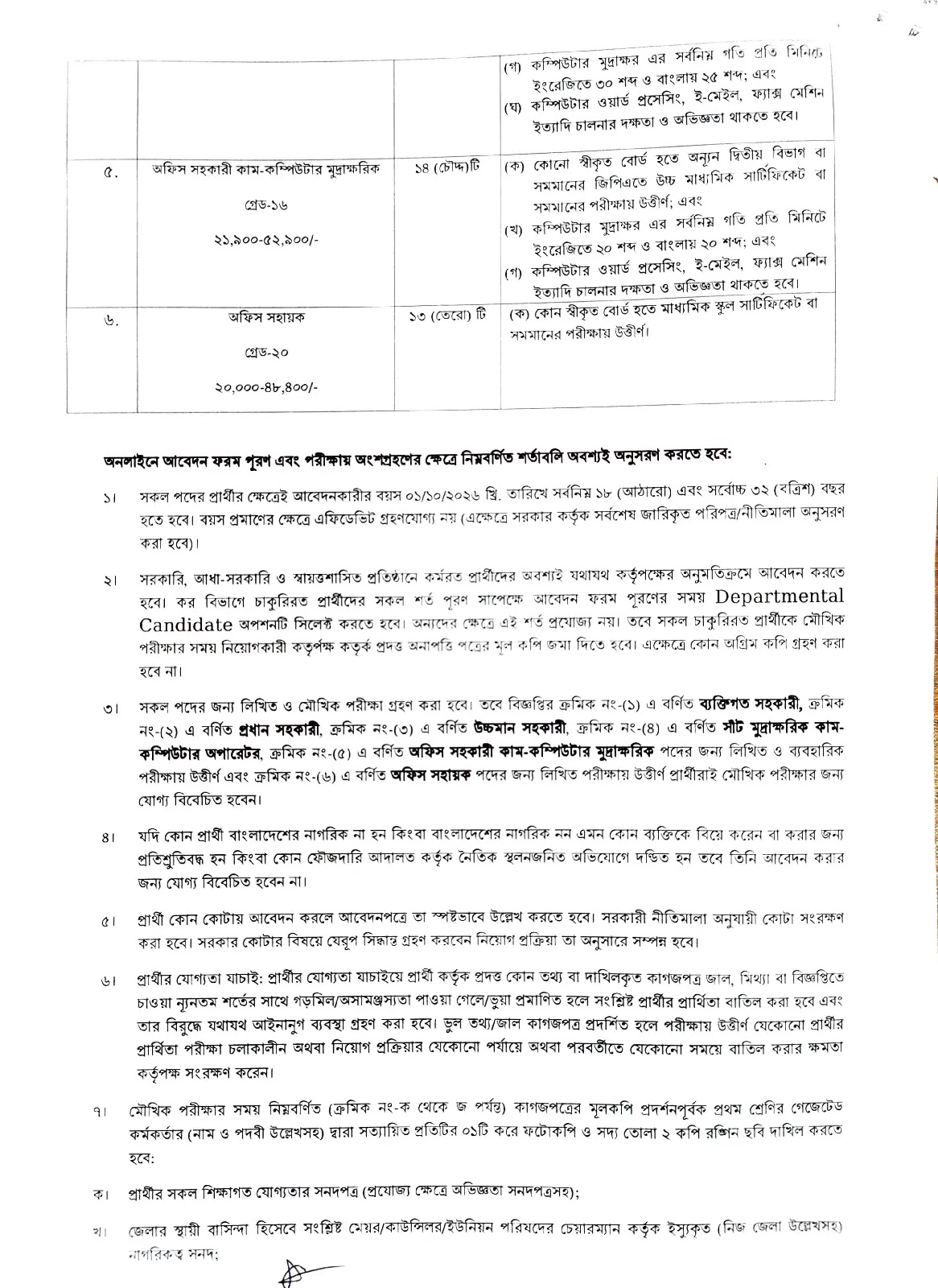 ৬১ পদে কর অঞ্চল-২৫ ঢাকা নিয়োগ বিজ্ঞপ্তি ২০২৬ প্রকাশিত! 7 1791394456 633 ৬১ পদে কর অঞ্চল ২৫ ঢাকা নিয়োগ বিজ্ঞপ্তি ২০২৬ প্রকাশিত