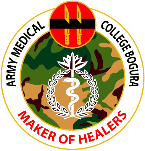army medical college bogura logo